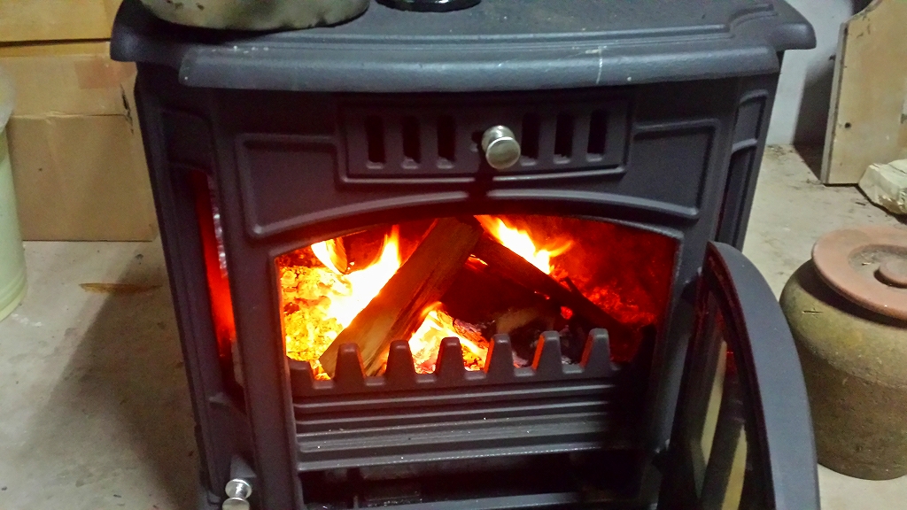 AR-950を限界まで焚き上げる